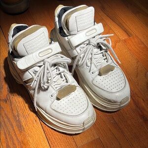 Maison Martin Margiela | Retro fit White and Tan Sneakers | Chunky